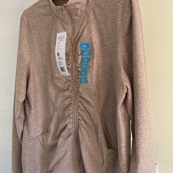 Nude Full Zip Mock Neck Jacket New With Tags - Picture 11 of 12